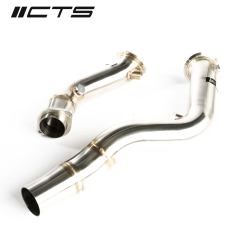 CTS Turbo 3″ Stainless Steel Downpipe BMW S55 F80 F82 F87 M3/M4/M2 Competition