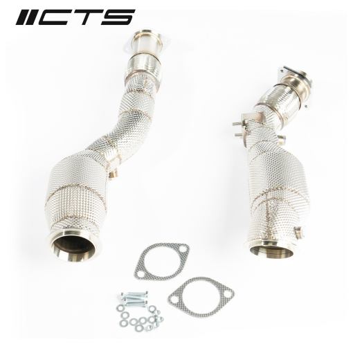 CTS Turbo BMW S58 G01 X3M/X3MC & G02 X4M/X4MC High-Flow CATS