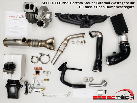 SPEEDTECH N55 E-CHASSIS BORGWARNER S369 SX-E BOTTOM MOUNT KIT