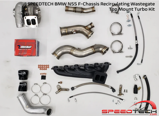 SPEEDTECH N55 F2X/F3X/F87 (NON-COMP) PRECISION 6266 NEXT GEN TURBO TOP MOUNT KIT