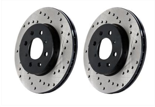 Stoptech - Centric Performance 12-16 F10 M5 Brake Rotor Drilled Front Right
