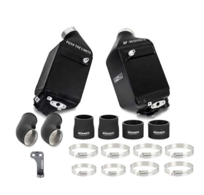Mishimoto 12-16 BMW F10 M5 Intercooler Kit (Wrinkle Black)