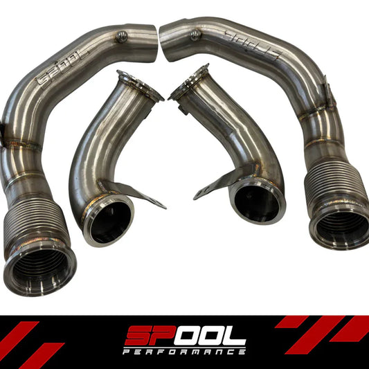 Spool Performance - F91/F92/F93 M8 Stainless Steel Downpipe Upgrade [Race Downpipes]