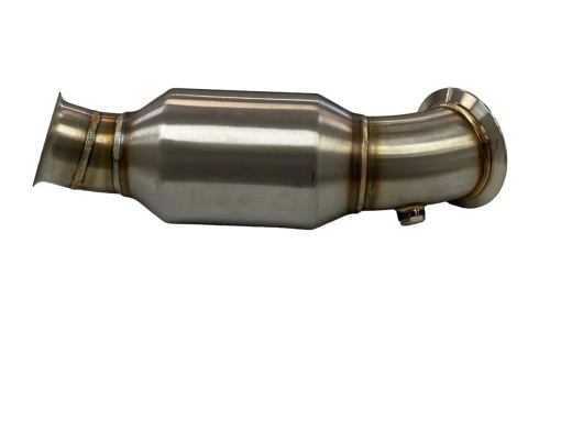 MAD N55 Catted Downpipe BMW M135 M235 M2 335 435 4.0″ MAD-1053